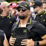 Contrairement aux autres prévenus reconnus coupables en même temps que lui en mai, Enrique Tarrio ne se trouvait pas à Washington lors de l'assaut du Capitole (archives).